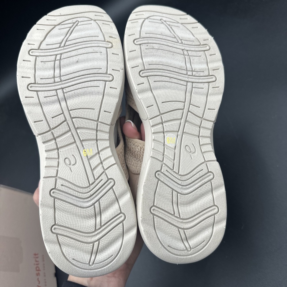 Easy Spirit Beige Slip-On Sandal Mules - Picture 5 of 6